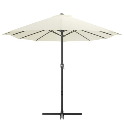 Parasol | Sand | Polyester and Aluminium | Extra Large |  Collapsible