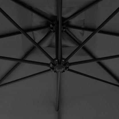 Cantilever Garden Parasol | Anthracite | Polyester, Steel