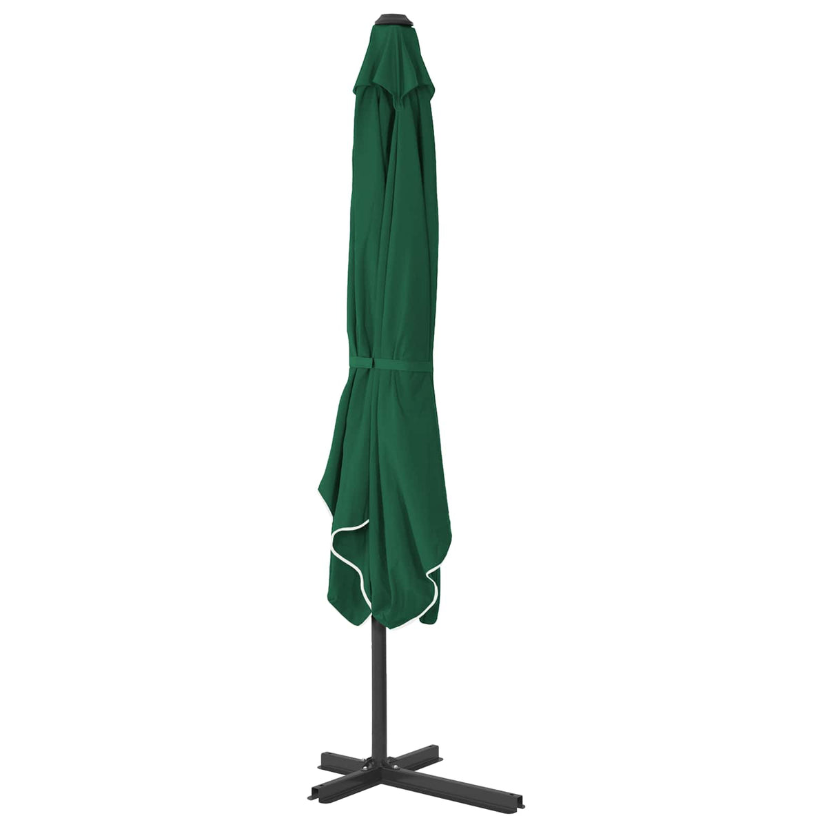 44881 vidaXL Outdoor Parasol with Steel Pole 250x250 cm Green