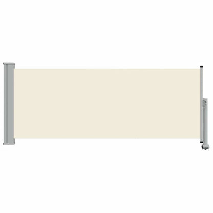 Patio Retractable Side Awning 100 x 300 cm Cream