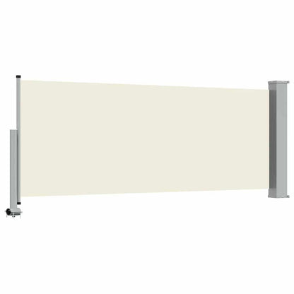 45185 vidaXL Patio Retractable Side Awning 100 x 300 cm Cream