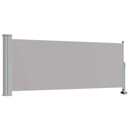 Patio Retractable Side Awning 100 x 300 cm Grey