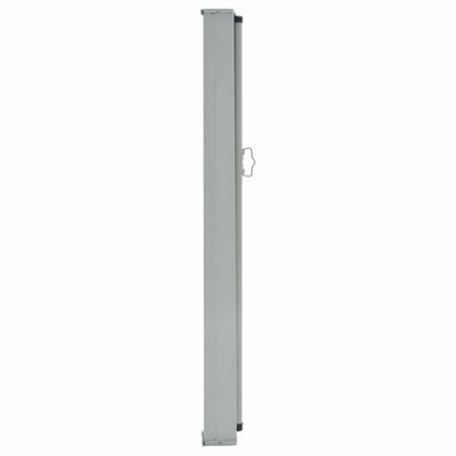 Patio Retractable Side Awning 100 x 300 cm Grey