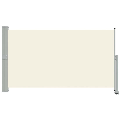45191 vidaXL Patio Retractable Side Awning 140 x 300 cm Cream