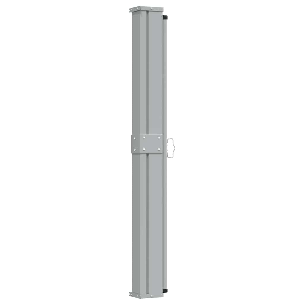 45192 vidaXL Patio Retractable Side Awning 140 x 300 cm Grey