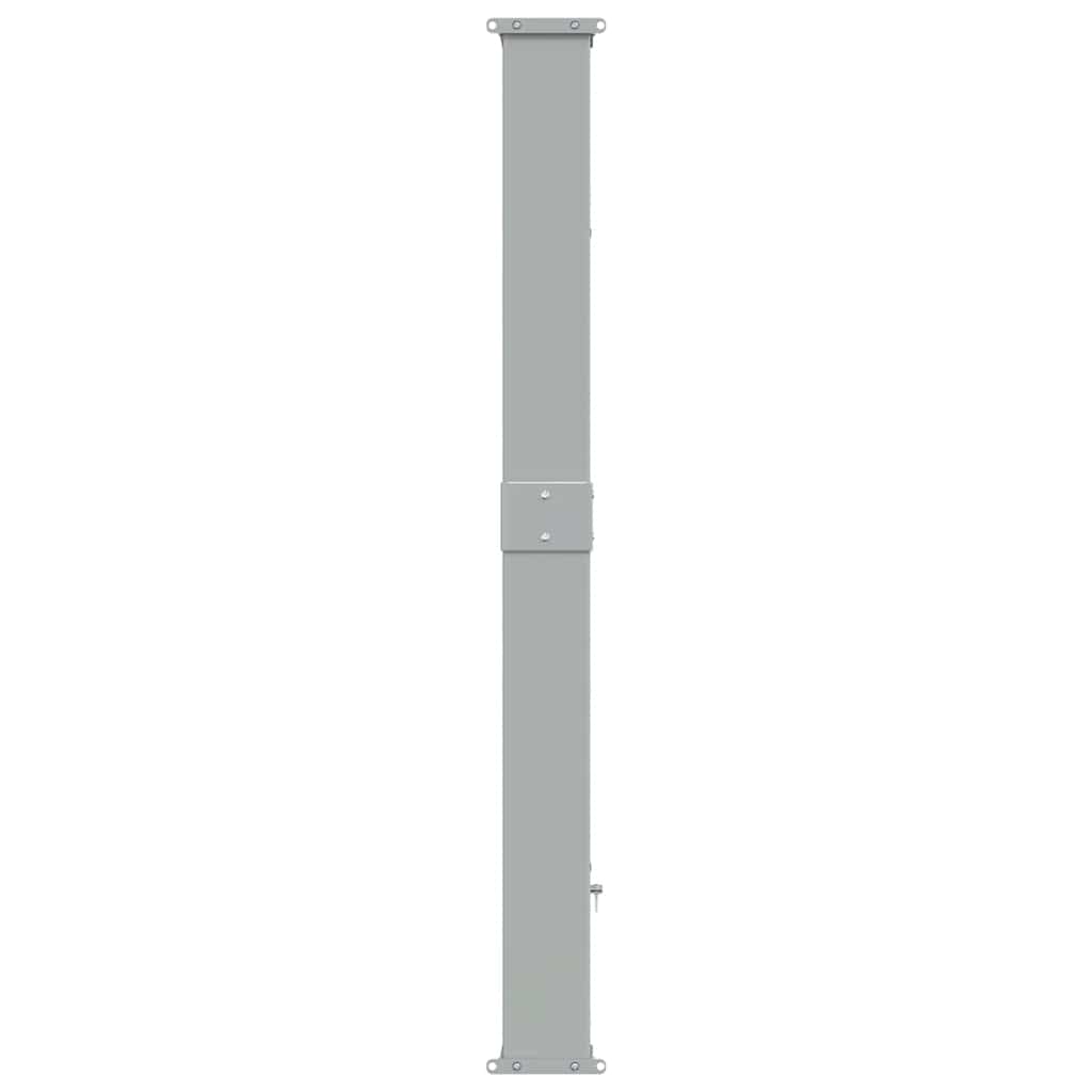 Patio Retractable Side Awning 140 x 300 cm Grey