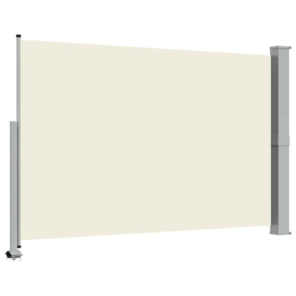 Patio Retractable Side Awning 160 x 300 cm Cream