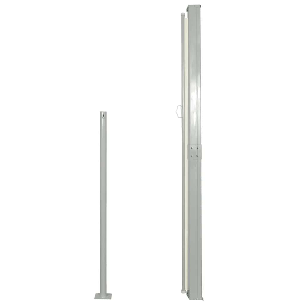 Side Awning | Cream, Green Grey