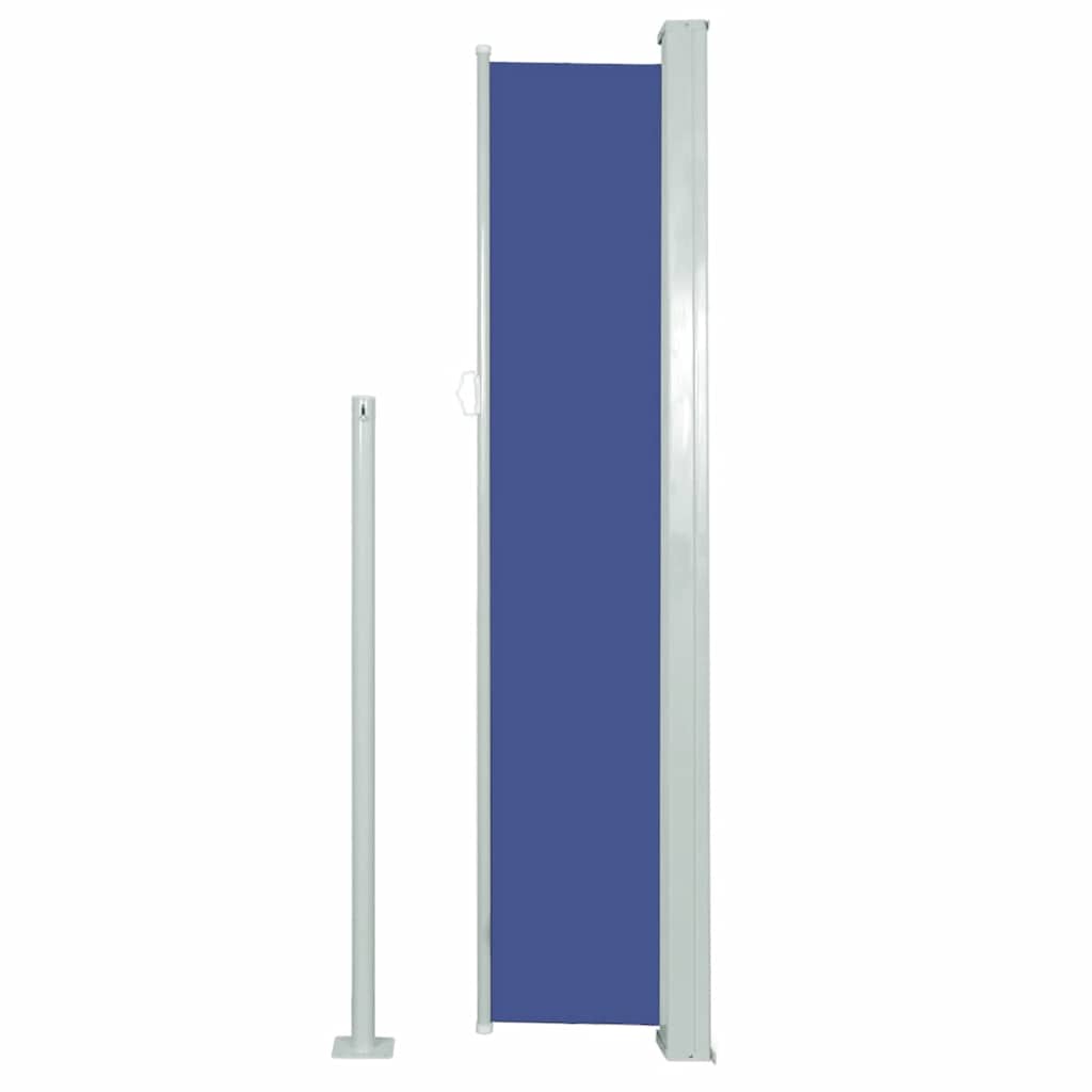 Side Awning | Blue | Steel frame, 100% polyester fabric with PU coating