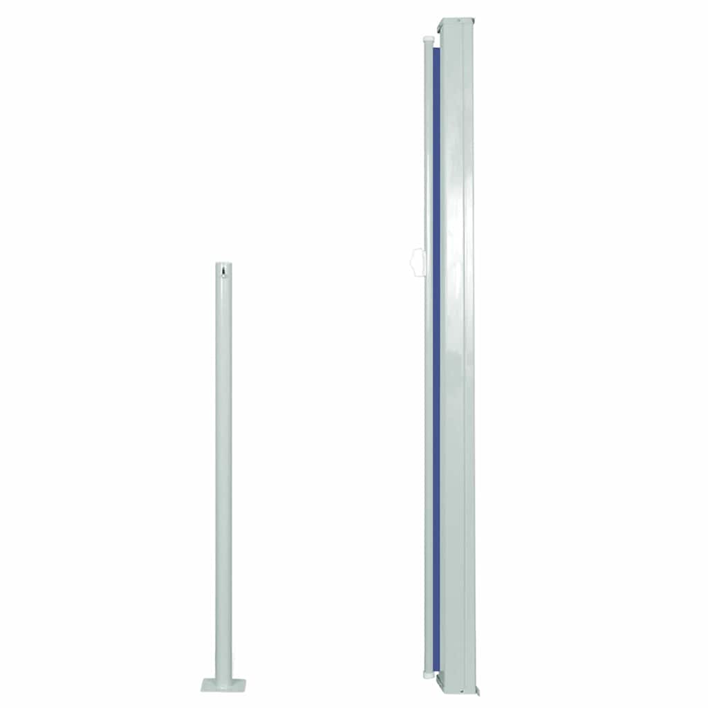 Side Awning | Blue | Steel frame, 100% polyester fabric with PU coating