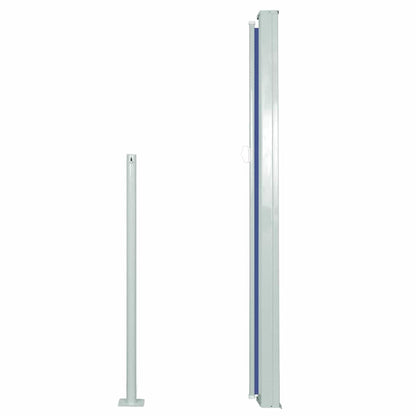 Side Awning | Blue | Steel frame, 100% polyester fabric with PU coating