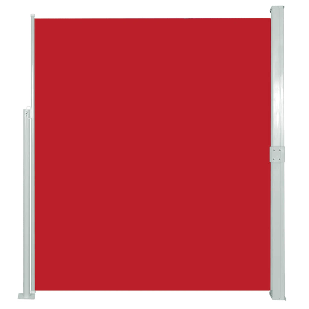 Retractable Side Awning 140 x 300 cm Red