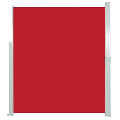 Retractable Side Awning 140 x 300 cm Red