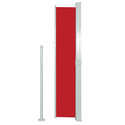 45356 vidaXL Retractable Side Awning 140 x 300 cm Red