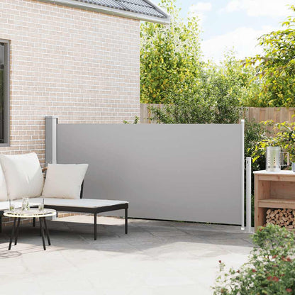 Side Awning | Green grey | 100% Polyester fabric, Steel frame