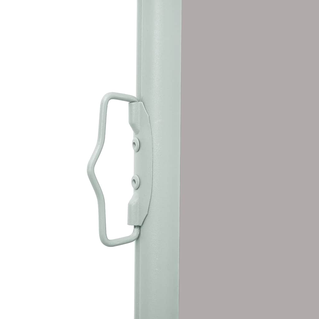Retractable Side Awning 140 x 314 cm Grey