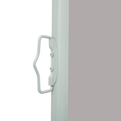 Retractable Side Awning 140 x 314 cm Grey