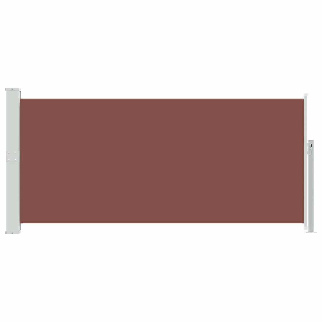 Side Awning | Brown | Steel frame, 100% polyester fabric with PU coating