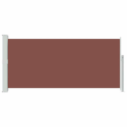 Side Awning | Brown | Steel frame, 100% polyester fabric with PU coating