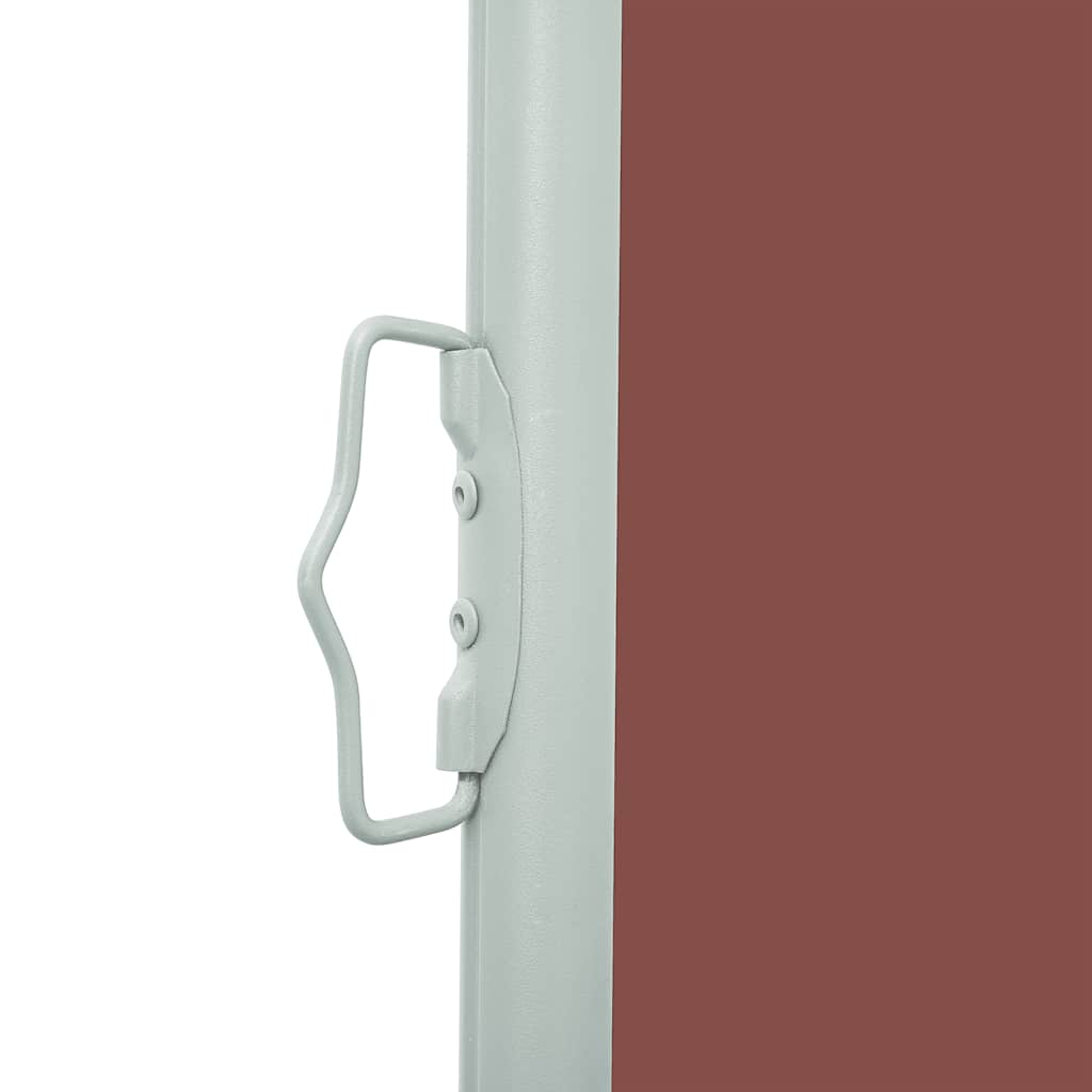Side Awning | Brown | Steel frame, 100% polyester fabric with PU coating