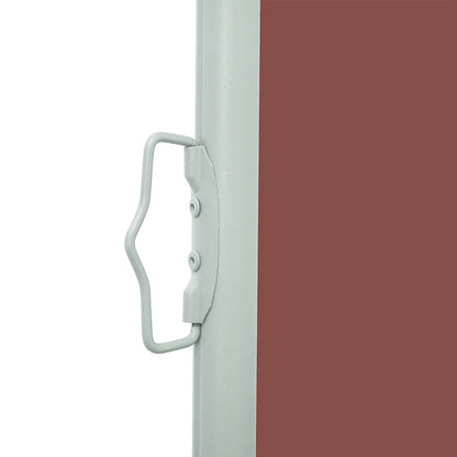 45358 vidaXL Retractable Side Awning 140 x 300 cm Brown