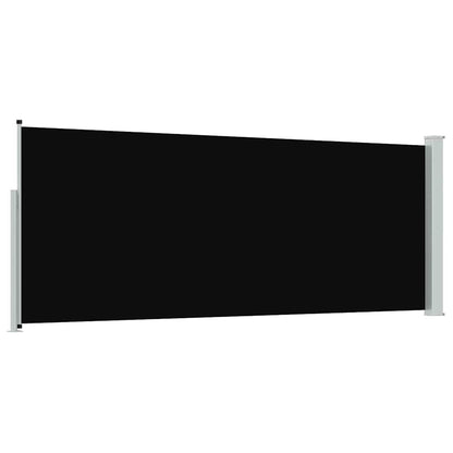 Retractable Side Awning 117x314 cm Black