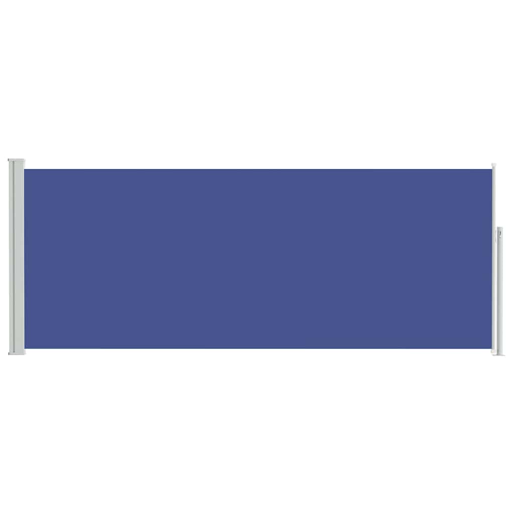 Retractable Side Awning 117x314 cm Blue