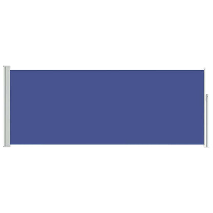 Retractable Side Awning 117x314 cm Blue