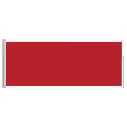 Side Awning | Red | Steel frame, 100% polyester fabric with PU coating