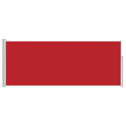 Retractable Side Awning 117x314 cm Red