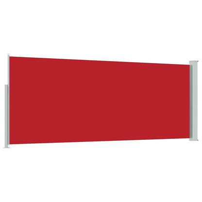 Side Awning | Red | Steel frame, 100% polyester fabric with PU coating