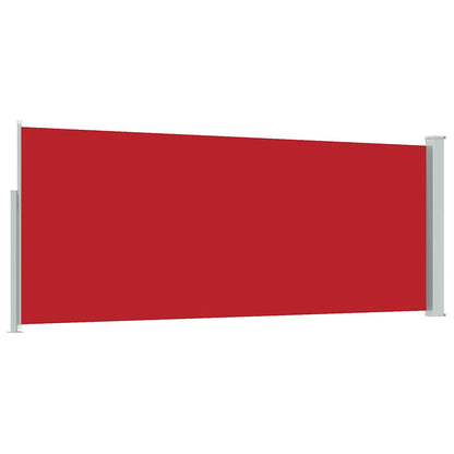 Retractable Side Awning 120 x 300 cm Red
