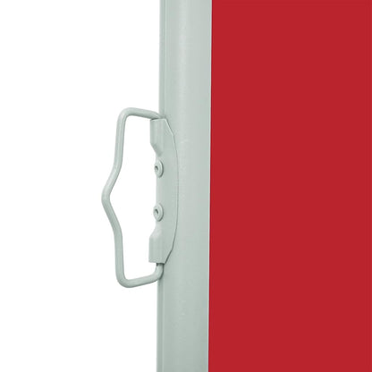 Retractable Side Awning 117x314 cm Red