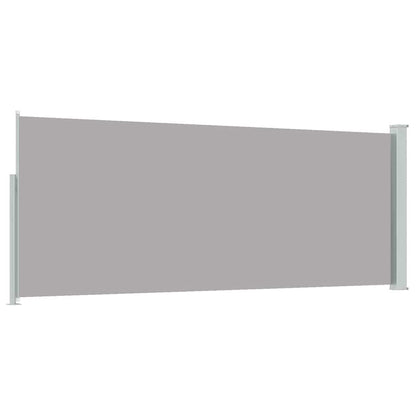 Retractable Side Awning 120 x 300 cm Grey