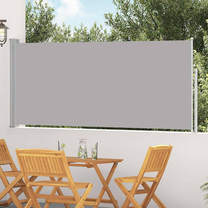 Side Awning | Green grey | 100% polyester fabric with PU coating