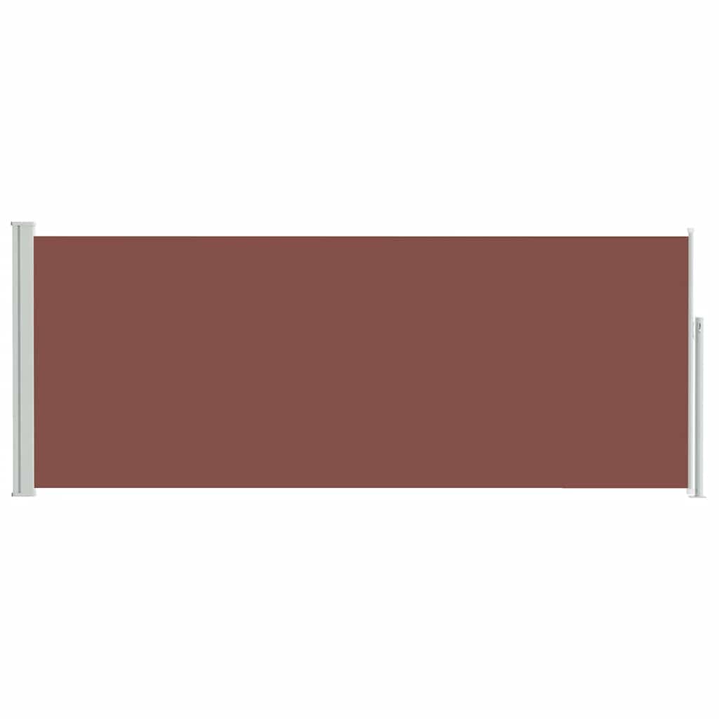 Side Awning | Brown | Steel frame, 100% polyester with PU coating