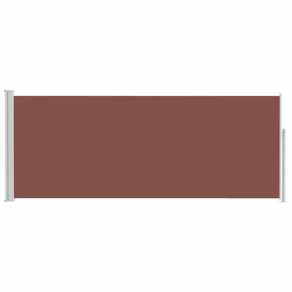 Side Awning | Brown | Steel frame, 100% polyester with PU coating