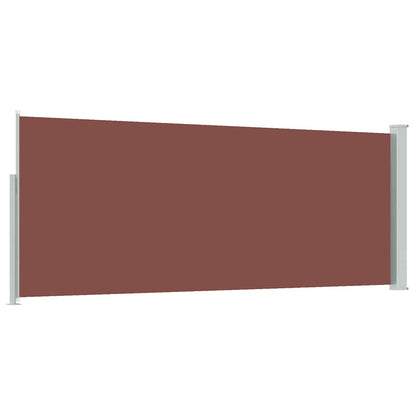 Side Awning | Brown | Steel frame, 100% polyester with PU coating