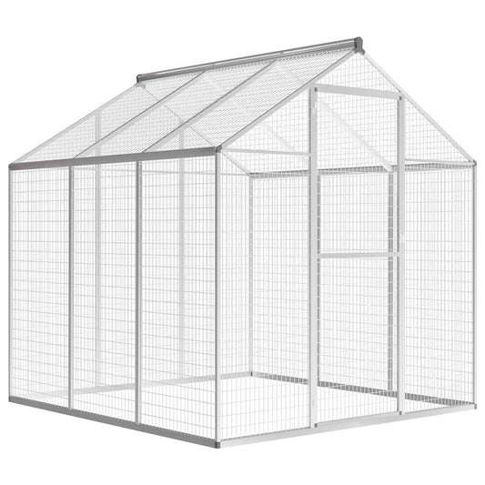 Aviary | Silver | Aluminium | Large | Aviary | Rectangular | Modern