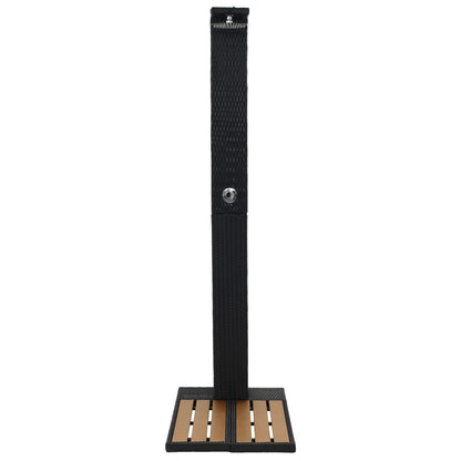 Garden Shower Poly Rattan WPC