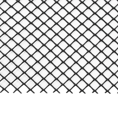 4 Piece Gutter Mesh with Clips HDPE 1.08 ㎡
