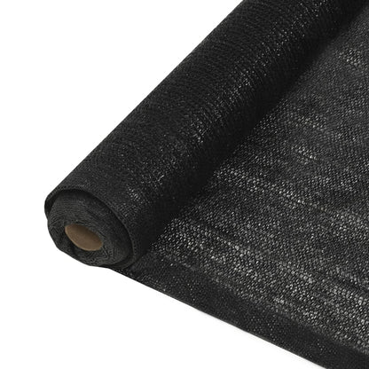 Privacy Net HDPE 1.5x25 m Black