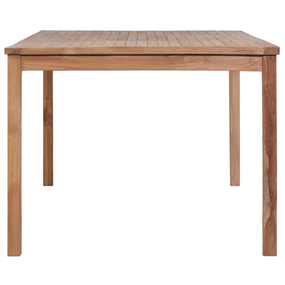 44998 vidaXL Garden Table 200x100x77 cm Solid Teak Wood