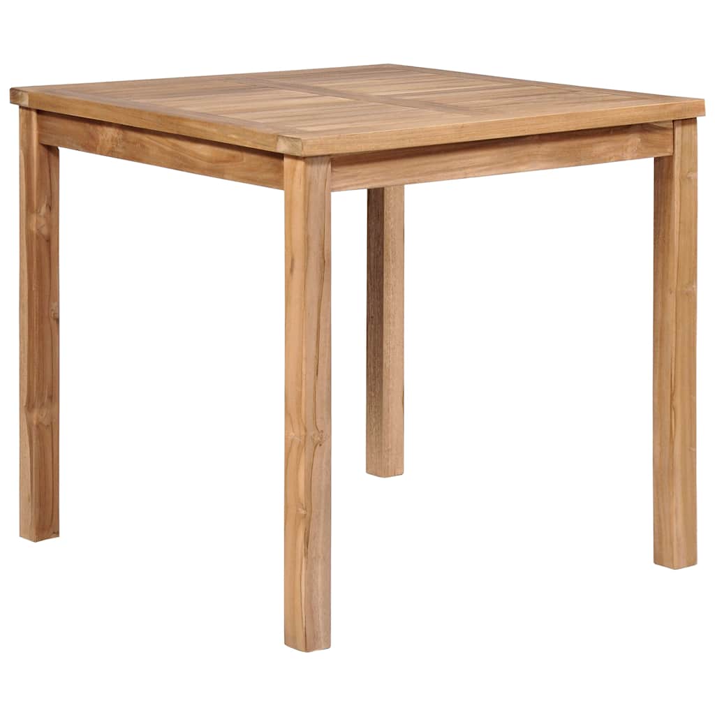 Dining Set | Natural wood | Fine sanded teak hardwood | Medium | Durable