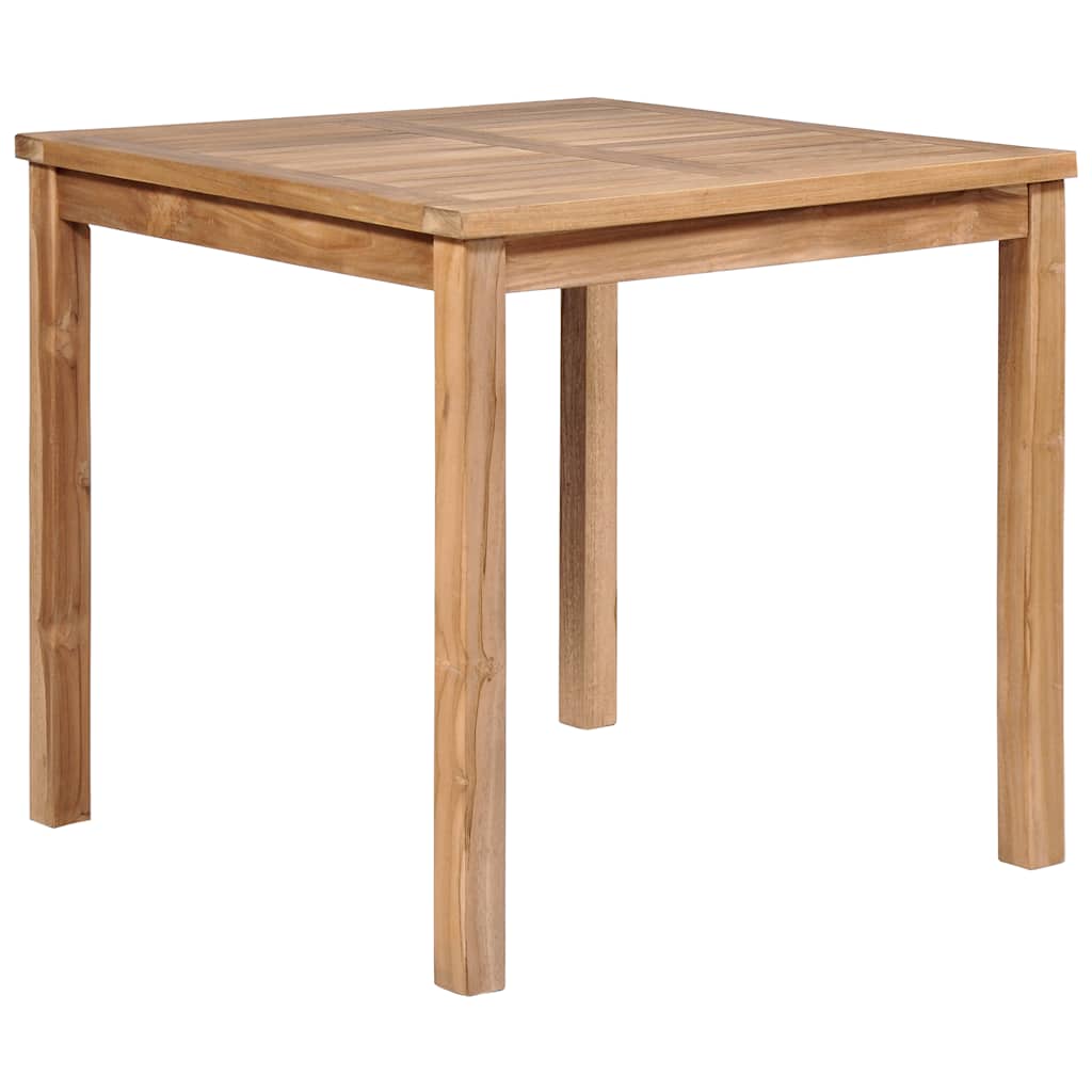44999 vidaXL 5 Piece Outdoor Dining Set Solid Teak Wood