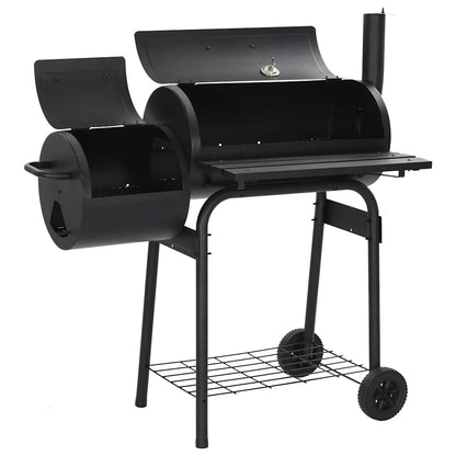 Classic Charcoal BBQ Offset Smoker