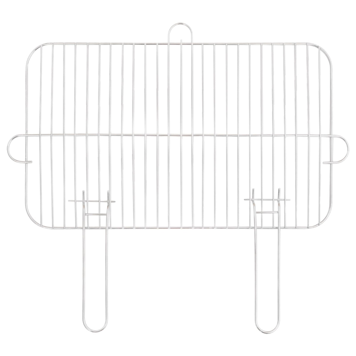 45367 vidaXL Charcoal BBQ Stand with Wheels