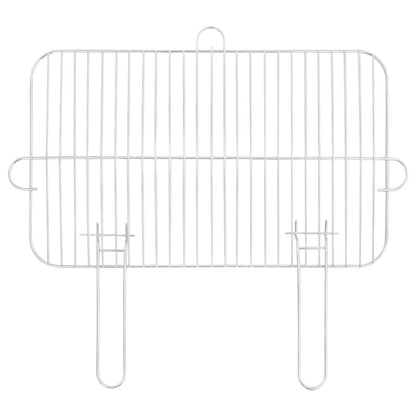 45367 vidaXL Charcoal BBQ Stand with Wheels