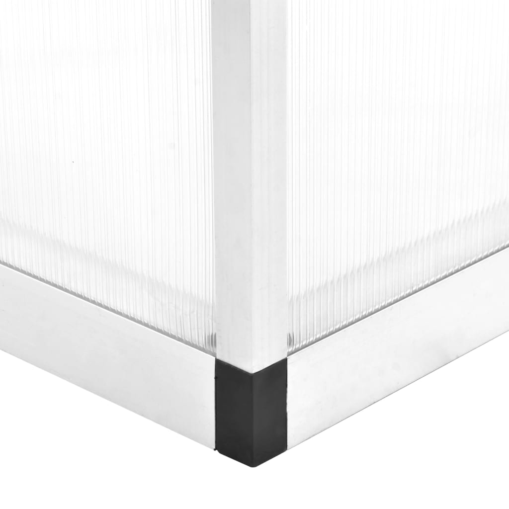 Greenhouse Aluminium 302x190x195 cm 11,19 m³