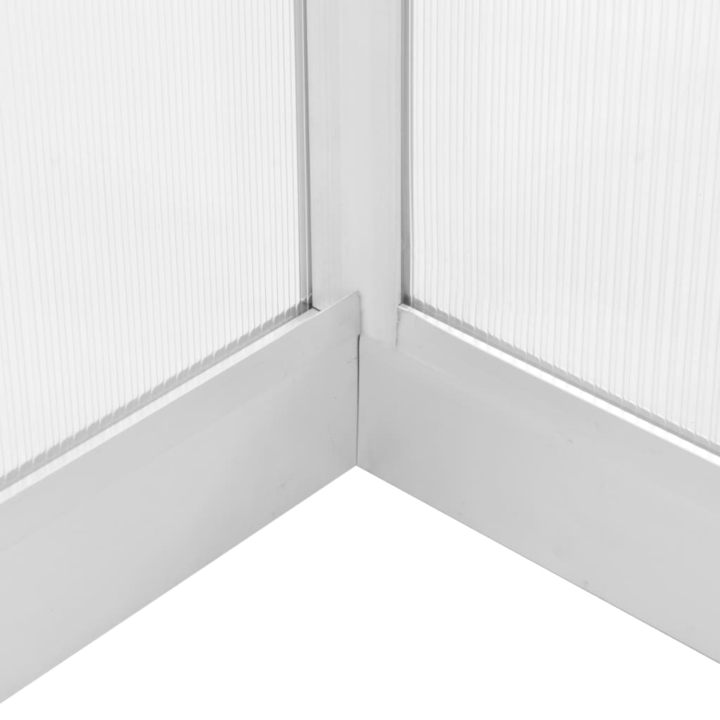 Greenhouse Aluminium 302x190x195 cm 11,19 m³